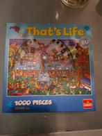 That's Life Puzzel - 1000 stukjes, Hobby en Vrije tijd, Denksport en Puzzels, Ophalen of Verzenden, 500 t/m 1500 stukjes, Zo goed als nieuw