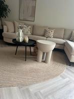 Eijerkamp Salontafels/Bijzettafel Byboo Taupe - Nieuwstaat, Ophalen, Minder dan 55 cm, Zo goed als nieuw, Overige vormen