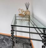 Site table en bijzettafel, Huis en Inrichting, Ophalen, 50 tot 100 cm, Zo goed als nieuw, Metaal