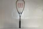 squashracket van Wilson titanium 197gr bespannen,racket, Sport en Fitness, Squash, Ophalen of Verzenden, Zo goed als nieuw, Racket