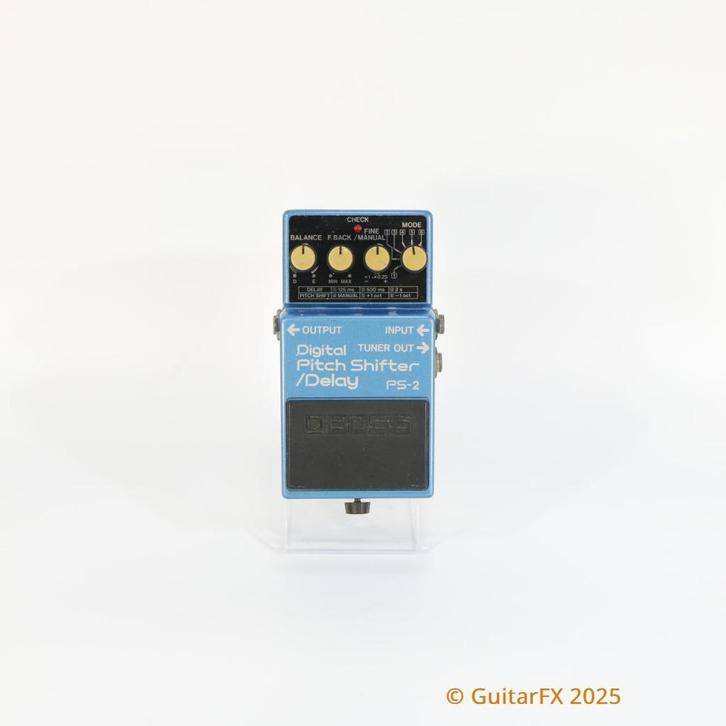 Boss PS-2 Digital Pitch Shifter / Delay (s/n CB89770, Blue L, Muziek en Instrumenten, Effecten, Ophalen of Verzenden
