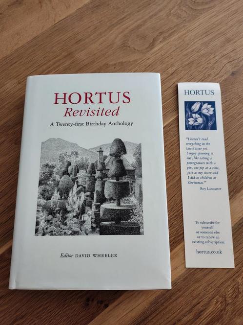 Hortus Revisited A Twenty-first Birthday Anthology, Boeken, Wonen en Tuinieren, Zo goed als nieuw, Tuinontwerpen, Ophalen of Verzenden