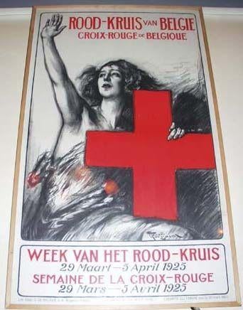 Fernand Toussaint - De Ryck Brussel - Affiche., Antiek en Kunst, Ophalen