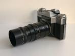Mooie Zenit E + Meyer optik Gollitz Telemegor 180mm 5.5, M42, Spiegelreflex, Gebruikt, Verzenden, Overige Merken