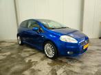 Fiat Punto 1.4 16V 3DR 2008 Blauw, Auto's, Voorwielaandrijving, 40 €/maand, Origineel Nederlands, Particulier