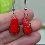 Oorbellen glas, Sieraden, Tassen en Uiterlijk, Oorbellen, Ophalen of Verzenden, Overige materialen