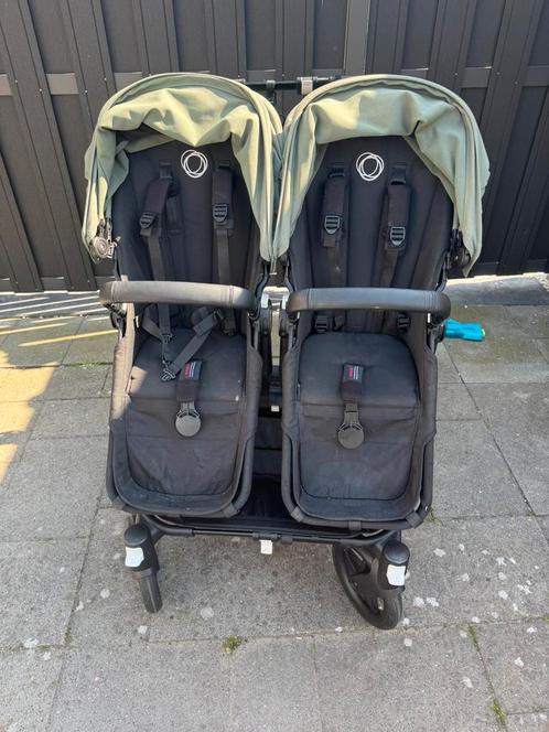 Bugaboo donkey 5 Twin COMPLEET, Kinderen en Baby's, Kinderwagens en Combinaties, Gebruikt, Bugaboo, Ophalen