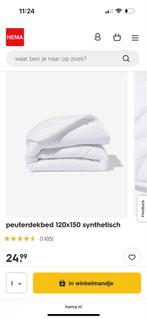 HEMA Peuter Dekbed + Kussen + 3 Dekbedovertrekken, Ophalen of Verzenden, Zo goed als nieuw, 100 cm of meer, Deken