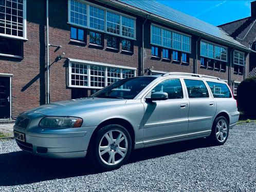 Volvo V70 2.4 140PK 2007 Grijs LPG G3 Youngtimer, Auto's, Volvo, Particulier, V70, ABS, Airbags, Airconditioning, Alarm, Bochtverlichting