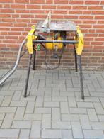 Dewalt tafelzaag + onderstel, Doe-het-zelf en Verbouw, Gereedschap | Zaagmachines, Ophalen, Gebruikt, Cirkelzaag, DeWalt
