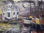 Origineel werk Charles Eyck - Mixed media - Gouache - 1973, Ophalen of Verzenden