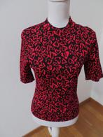W19 NIKKIE nieuw truitje zwart rood maat 38 = 36, Kleding | Dames, Truien en Vesten, Nieuw, Ophalen of Verzenden, Nikkie, Maat 36 (S)