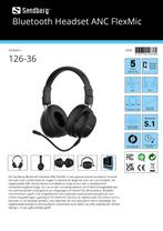 Bluetooth Headset ANC FlexMic, Nieuw, On-ear, Inklapbare microfoon, Ophalen of Verzenden