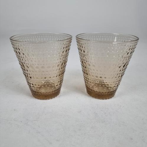 Iittala Kastehelmi waterglazen 30cl in unieke desert kleur, Huis en Inrichting, Keuken | Servies, Nieuw, Glas of Glazen, Overige stijlen
