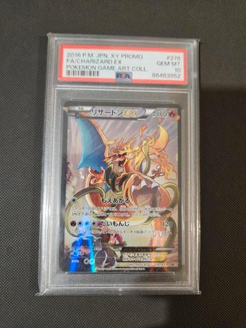 PSA 10 Charizard EX - 276/XY-P Promo beschikbaar voor biedingen
