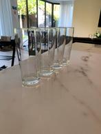 4 Glazen met Glans - Gratis, Huis en Inrichting, Keuken | Servies, Ophalen, Glas of Glazen, Effen, Glas