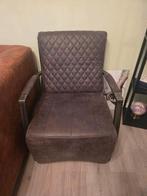Fauteuil industriële look nieuw, Huis en Inrichting, Fauteuils, Ophalen of Verzenden, Nieuw, 75 tot 100 cm, 50 tot 75 cm