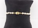 Parel armband met gouden slot                            D53, Overige materialen, Gebruikt, Overige kleuren, .
