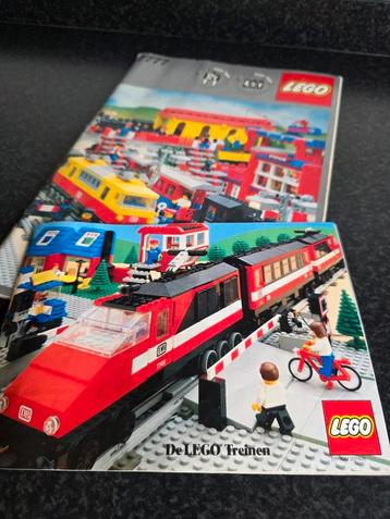 Antiek! 2x jaren 80 Lego treinen brochure 7777 vintage retro beschikbaar voor biedingen