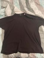 Zwart t shirt met bloemen print, Maat 48/50 (M), Zwart, Ophalen of Verzenden, Zo goed als nieuw