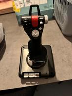 Saitek x52pro Flight Simulator Joystick, Ophalen of Verzenden, Zo goed als nieuw