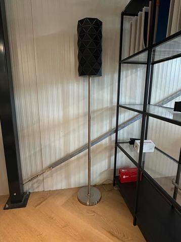 Stalamp Metalen Staande Lamp Zwart - vloerlamp beschikbaar voor biedingen