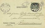 Boulonois + Borjeson, Grossiers, Alkmaar - 01.1911 - briefka, Postzegels en Munten, Brieven en Enveloppen | Nederland, Ophalen of Verzenden