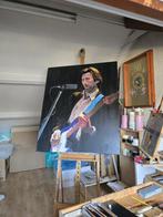 Schilderij 'Eric Clapton' 120*100cm, Antiek en Kunst, Ophalen