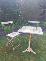 Oude Franse bistro set, Ophalen