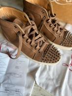 Christian Louboutin High top Sneakers, Kleding | Heren, Schoenen, Ophalen of Verzenden, Zo goed als nieuw, Bruin