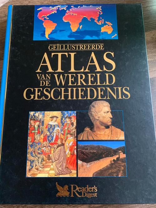 Geïllustreerde Atlas Wereld Geschiedenis, Boeken, Atlassen en Landkaarten, Gelezen, Overige atlassen, Wereld, 1800 tot 2000, Ophalen of Verzenden