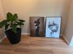 Posters in lijst - Set van 2, Antiek en Kunst, Ophalen