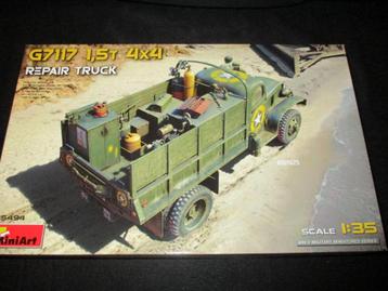 H-116,MINIART 1-35,NO,35494,G7117 1.5t 44 Repair Truck beschikbaar voor biedingen