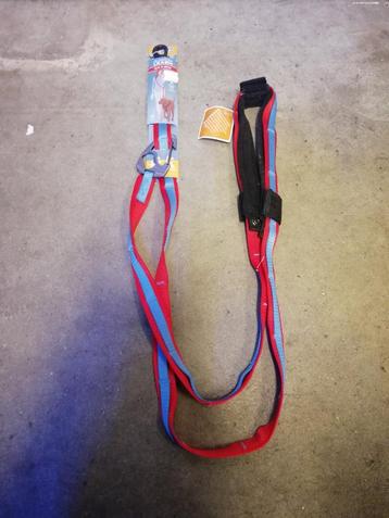 Quantum leash 6in 1 honden riem 180cm rood/blauw/zwart beschikbaar voor biedingen