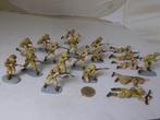 Vintage Airfix. 20 X U.K. DESERT SOLDIERS. Voor diorama o.id, Ophalen of Verzenden, Gebruikt, 1:35 tot 1:50, Figuur of Figuren