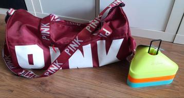 Sporttas PINK + GRATIS  pilonnetjes Action beschikbaar voor biedingen