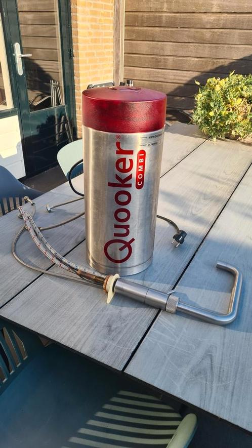 Quooker combi met Fusion square rvs kraan, Doe-het-zelf en Verbouw, Geisers en Boilers, Gebruikt, Boiler, Minder dan 20 liter