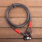 Double lock kabelslot 20mm x 5m inclusief beugelslot, Ophalen of Verzenden, Zo goed als nieuw, Overige typen