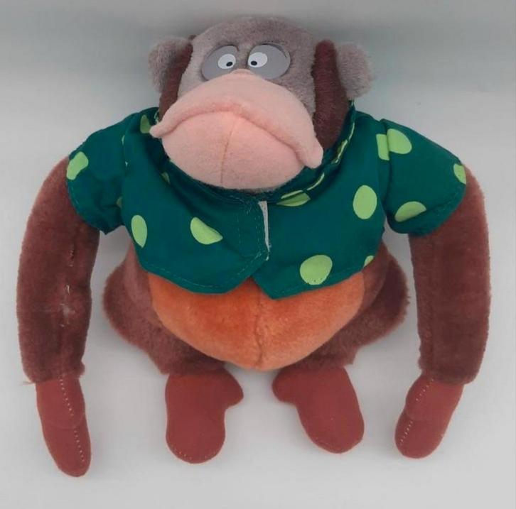Vintage Jungle Book King Louie knuffel ca. 20cm hoog, Verzamelen, Disney, Zo goed als nieuw, Knuffel, Leeuwenkoning of Jungle Boek