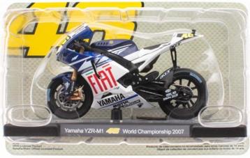 59930: Yamaha YZR-M1 - Valentino Rossi - 2007 - Atlas 1:18 beschikbaar voor biedingen