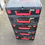Milwaukee gereedschapskoffers boxen systainer sistainer box, Auto diversen, Ophalen of Verzenden, Gebruikt