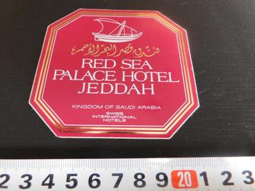 sticker Red sea palace hotel jeddah Kingdom of Saudi Arabia  beschikbaar voor biedingen