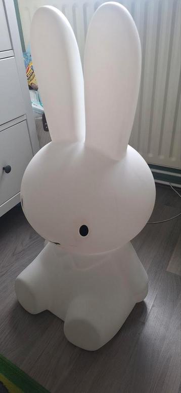 Grote Nijntje Lamp 80cm - weinig gebruikt beschikbaar voor biedingen