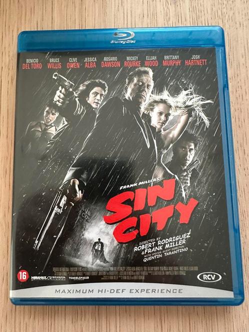 Sin City Bluray (NL uitgave - NL ondertiteling), Cd's en Dvd's, Blu-ray, Zo goed als nieuw, Thrillers en Misdaad, 3D, Ophalen of Verzenden