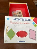 Clementoni montessori vormen en veters, Kinderen en Baby's, Speelgoed | Educatief en Creatief, Ophalen, Zo goed als nieuw
