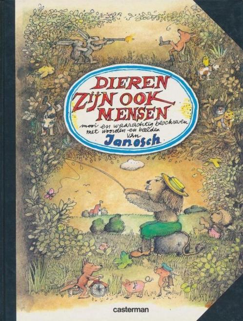 Janosch- Dieren zijn ook Mensen- HC, Boeken, Kinderboeken | Jeugd | onder 10 jaar, Zo goed als nieuw, Verzenden