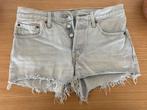 Korte spijkerbroek van Levi’s 501 maat 26, Blauw, Ophalen of Verzenden, Zo goed als nieuw, W27 (confectie 34) of kleiner