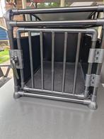 Gereserveerd autobench voor Hond 1 deurs aluminium 63x83x65, Dieren en Toebehoren, Ophalen, Zo goed als nieuw