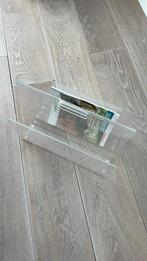 Lectuurbak plexiglas!, Huis en Inrichting, Woonaccessoires | Krantenbakken en Lectuurbakken, Ophalen, Gebruikt