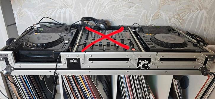 2x Pioneer cdj 900 + flightcase, Muziek en Instrumenten, Dj-sets en Draaitafels, Gebruikt, Pioneer, Ophalen of Verzenden